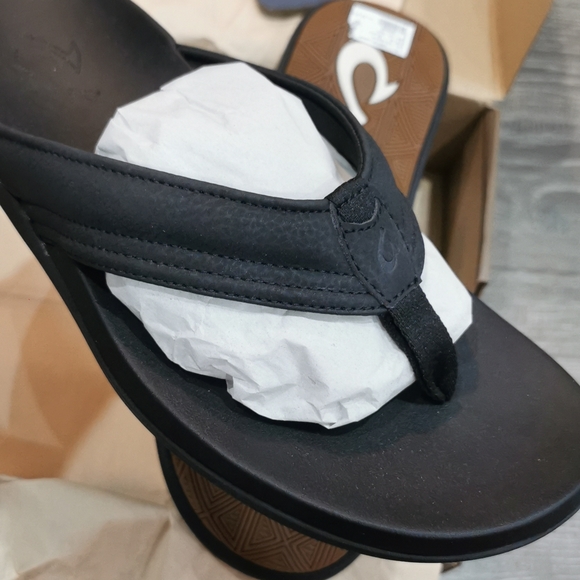 olukai maha men's sandals size 10 - Picture 2 of 4